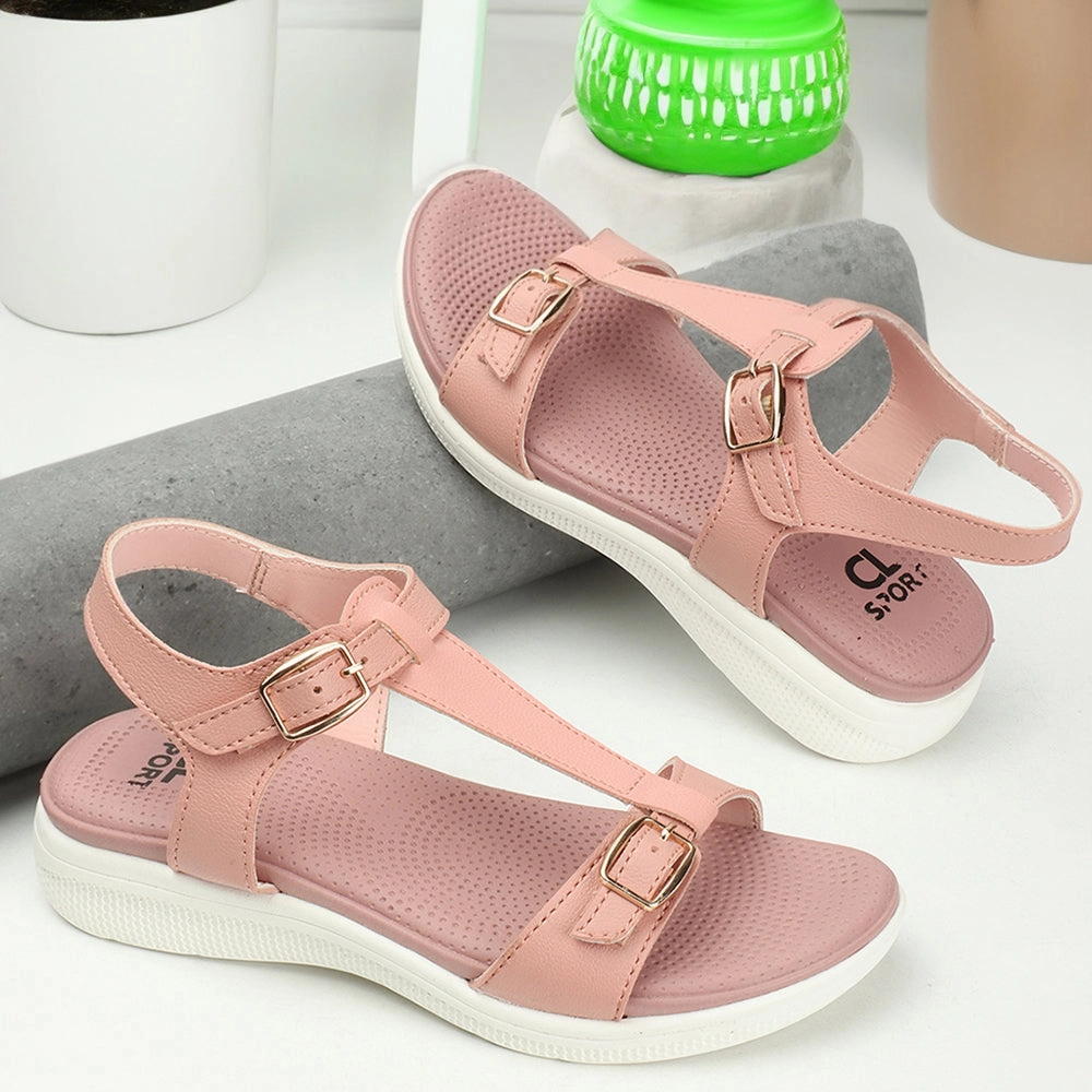 Women Lightweight Ankle Strap Sandals Strappy High Heel Sandals