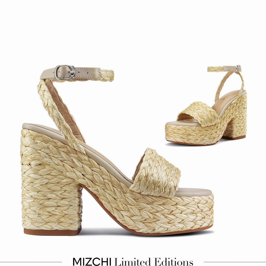 *POSITANO - platform sandal High Heel Leopard Shoes
