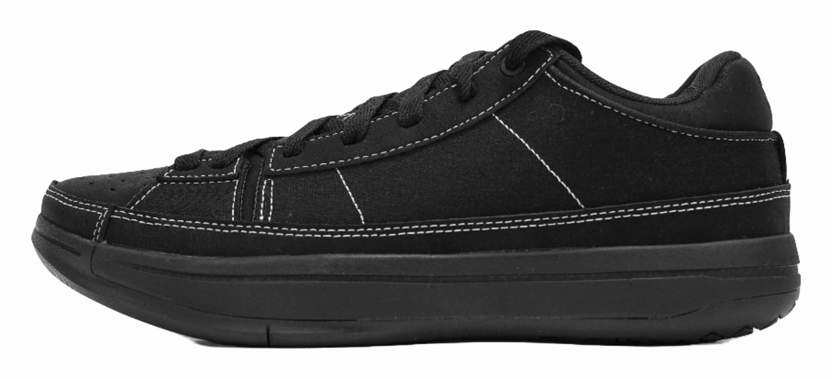 Casual Work Shoes Serious Player Only SPO Easy 1 All Black - Black Basketball Shoes for Unisex