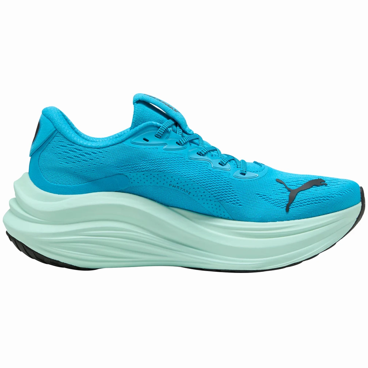 Puma Power Cricket Shoes Puma Magmax Nitro Running Shoes - Mens - Speed Blue/Mint Melt