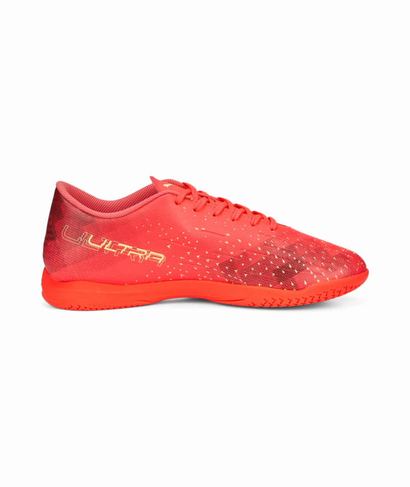 Max Homa Puma Shoes Puma Ultra Play Junior Indoor Shoes 106927 03  FIERY CORAL-FIZZY LIGHT