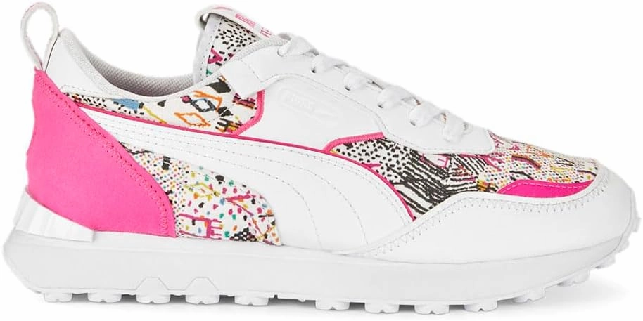 Puma Womens Rider Fv Artisan Lace Up Casual Sneakers Shoes Puma Rick And Morty Shoes