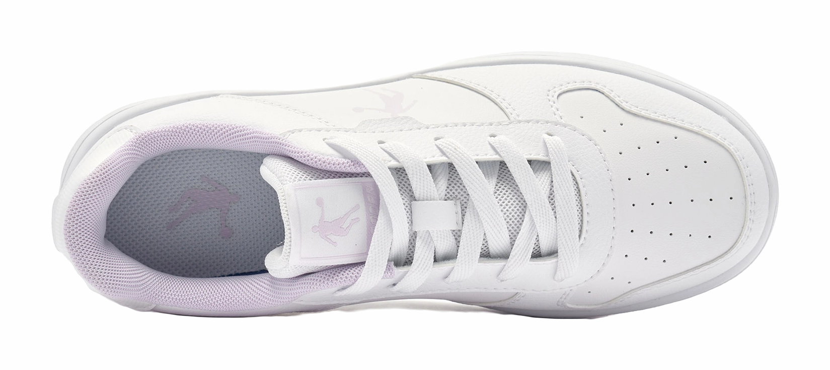 Shoes For Casual And Formal Both QIAODAN Anti-Slip And Wear-Resistant Breathable Low-Top Skateboard Shoes Women's White