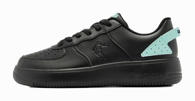 QIAODAN Coverage Slip Resistant, Abrasion Resistant, Height Increasing Low top Skateboard Shoes Men's Black Basketball Shoes You Can Wear Casually