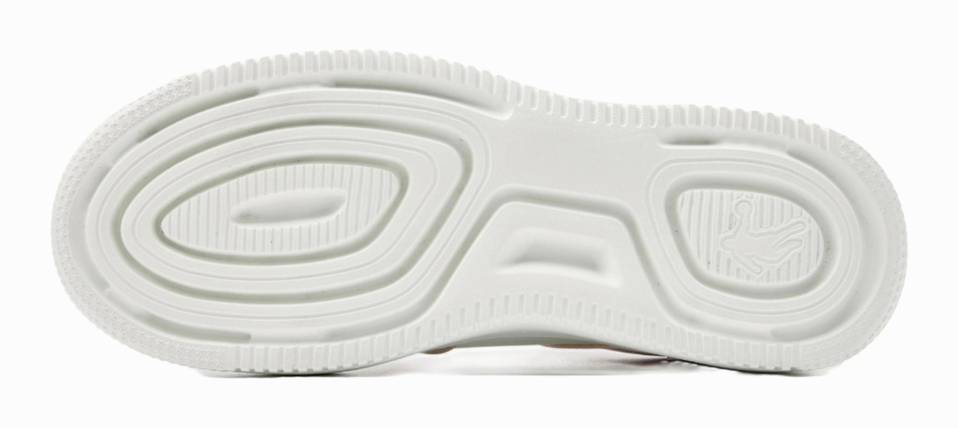 QIAODAN Coverage Slip-Resistant Balance Lightweight Low-Top Skateboard Shoes Women's Ivory White Cloud Pink Casual Shoes Lacoste