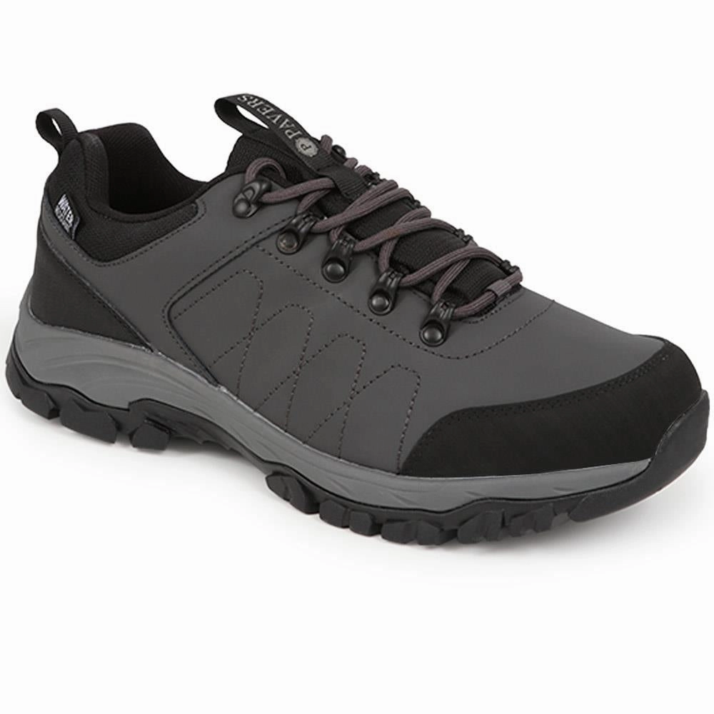 Lace-Up Trainers  - SUNCH40001 / 325 725 - Charcoal Toe Hiking Shoes