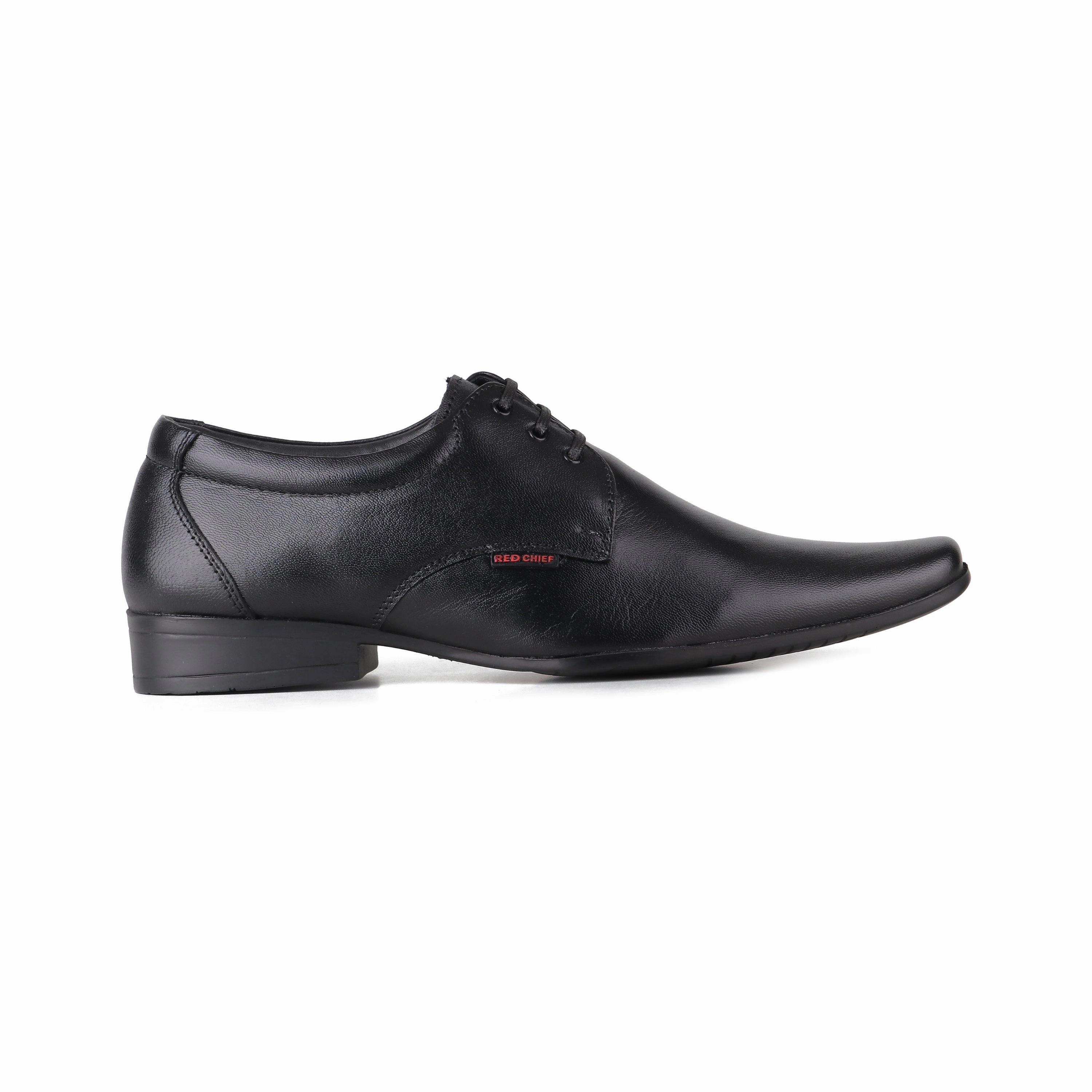 Red Chief Black Formal Shoes for Men RC3438 001 Flat Shoes For Gravel Bike