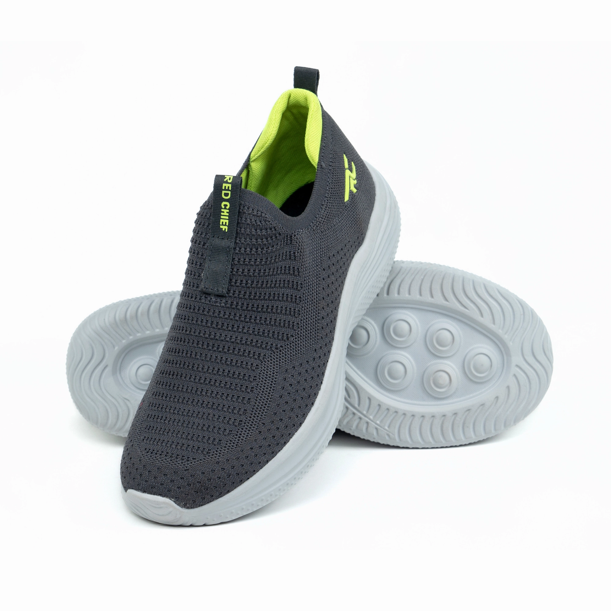 Broken Toe Walking Shoe Red Chief Sports Dark Grey Walking Shoes for Men W7016 F031