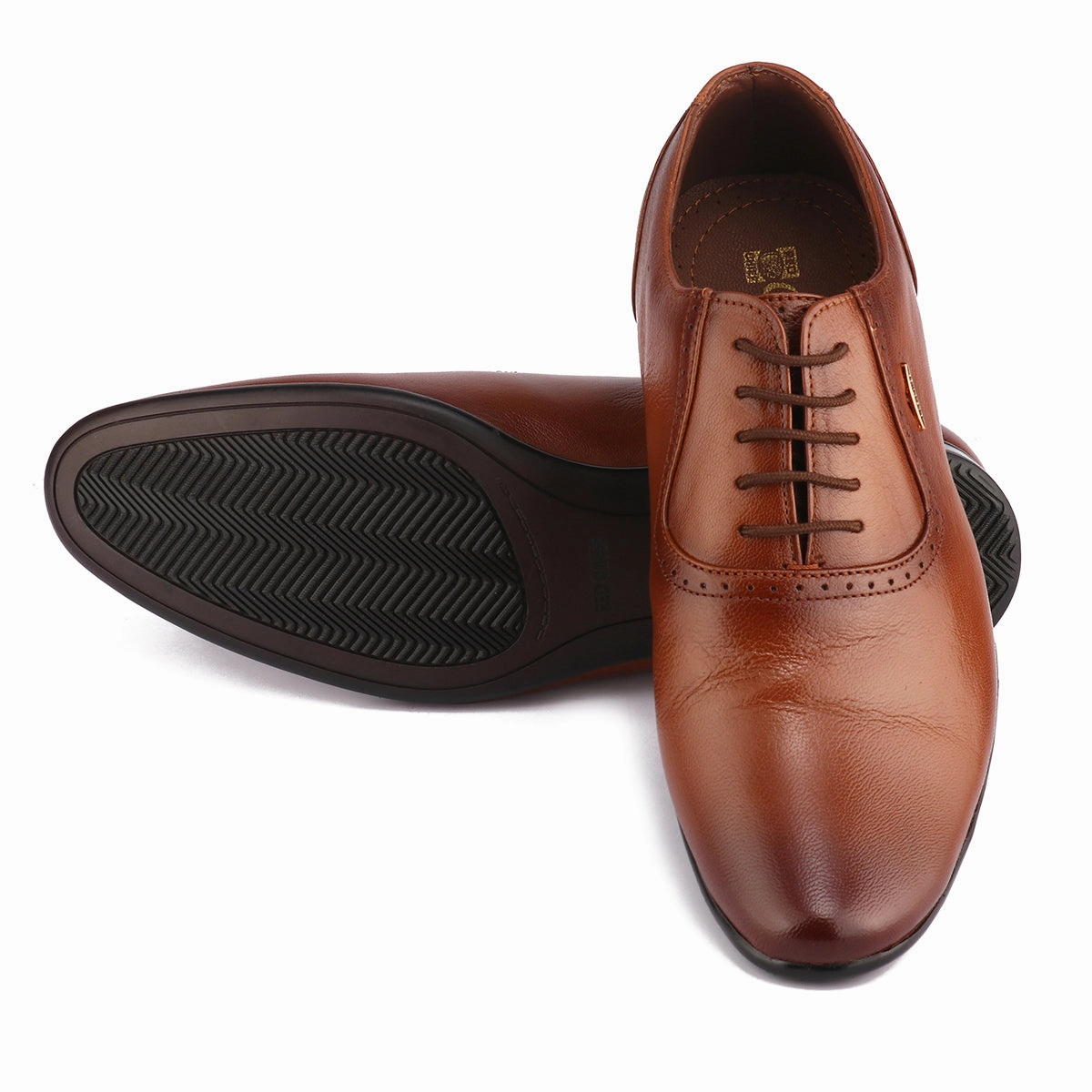 Ladies Walking Shoes Red Chief Tan Derby for Men RC1990 006