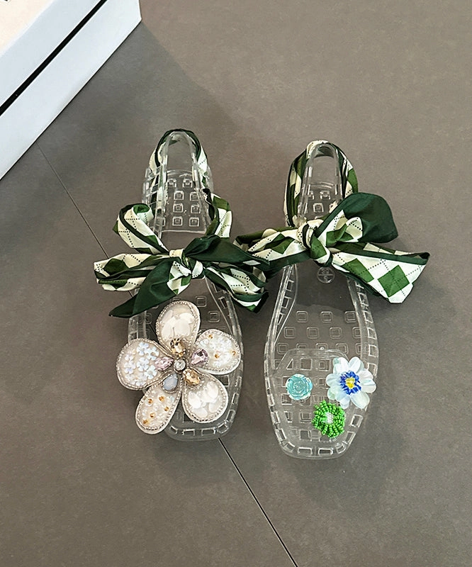 Fulcrum Casual Shoe Red Flower Flats Square Out Shoes Fashion Toe Hollow