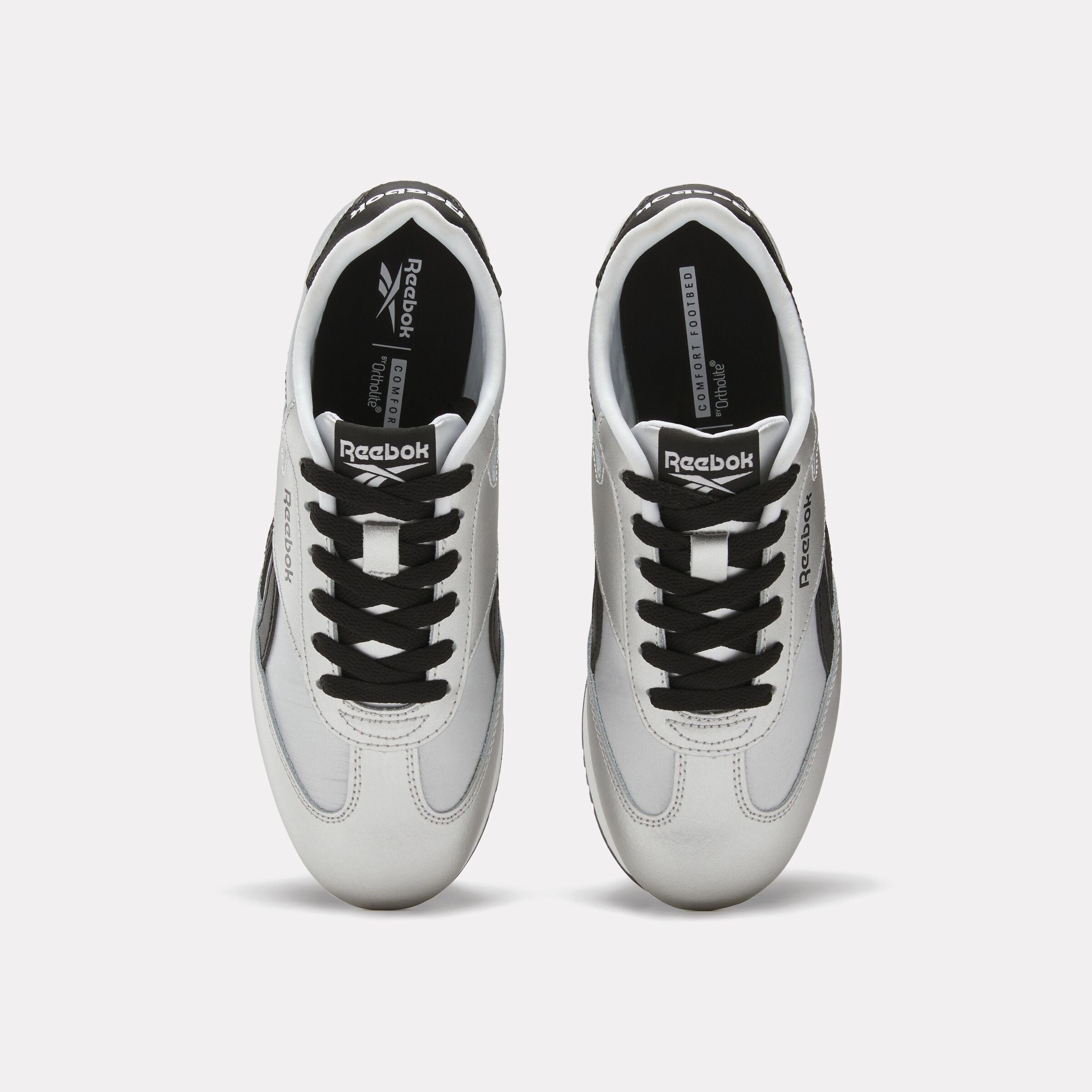 Armani Jeans Casual Shoes Reebok World 70 Silver/Puregrey2/White