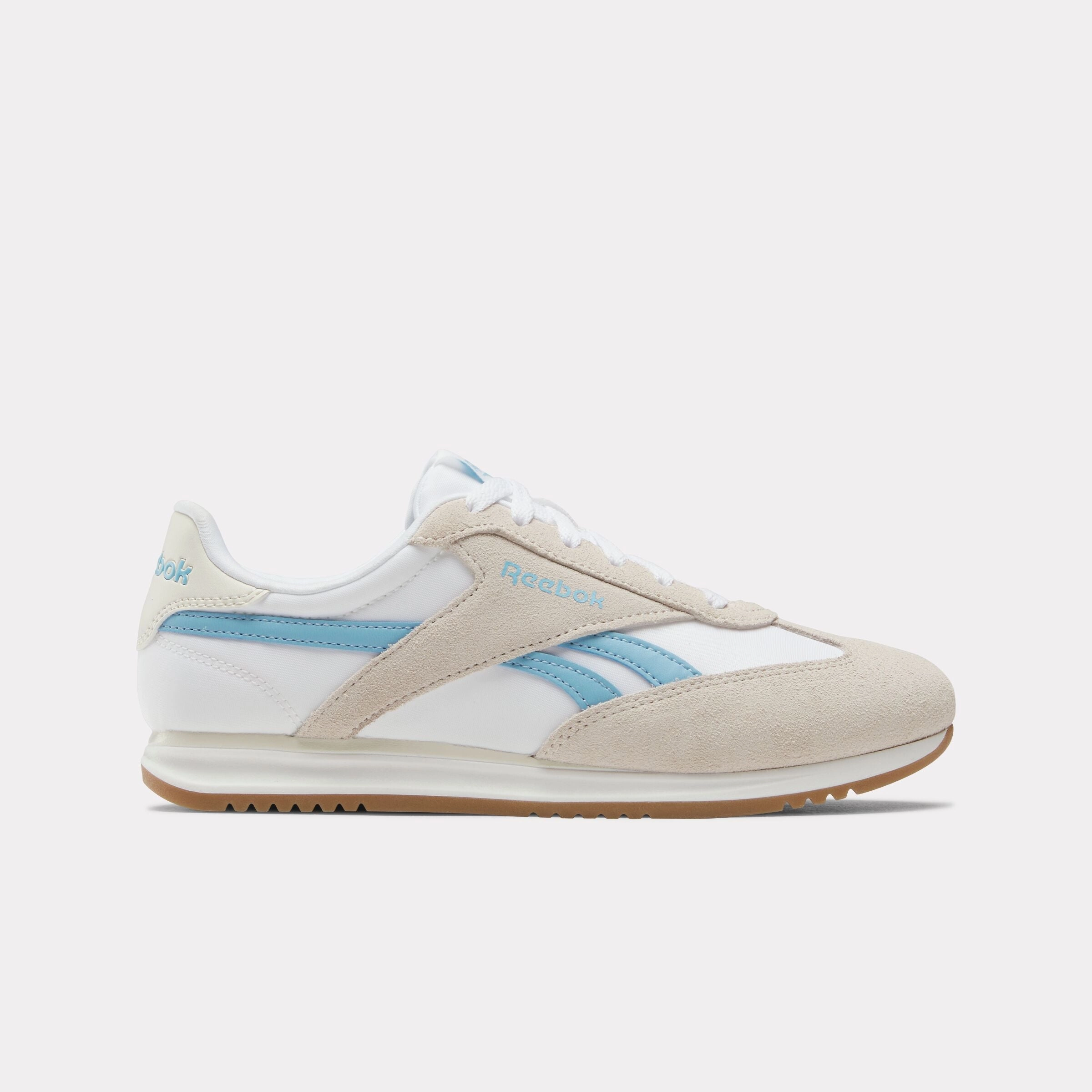 Reebok World 70 White/Blue/Chalk Closed Toe Casual Shoes