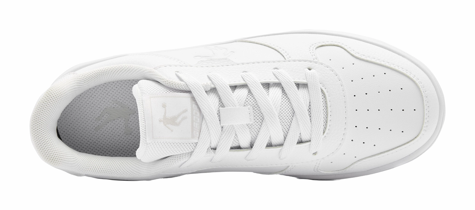 QIAODAN Anti-Slip And Wear-Resistant Breathable Low-Top Skateboard Shoes Women's Jordan White Business Casual Steel Toe Shoes