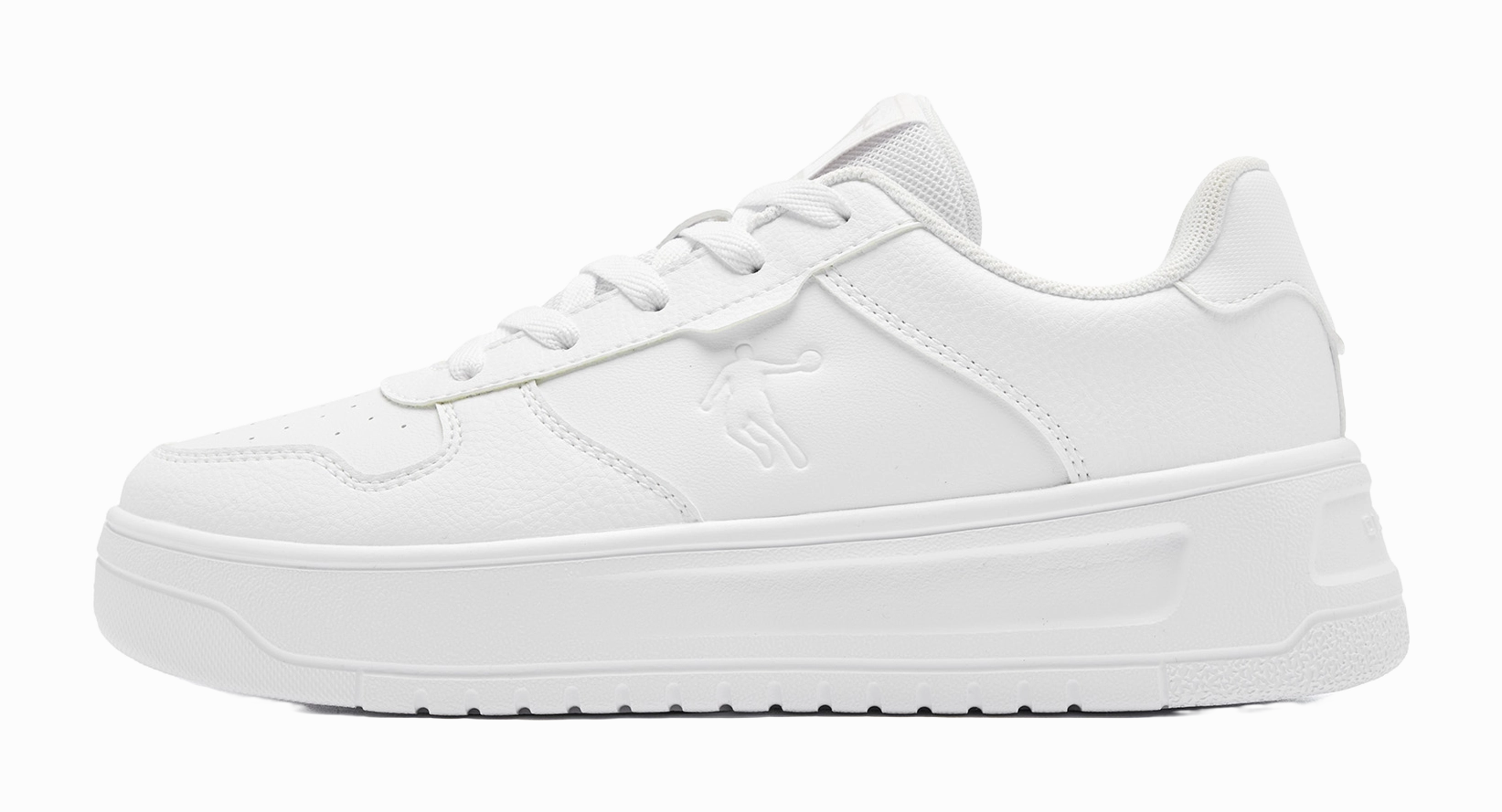 QIAODAN Anti-Slip And Wear-Resistant Breathable Low-Top Skateboard Shoes Women's Jordan White Sienna Side Zip Sport Casual Shoe