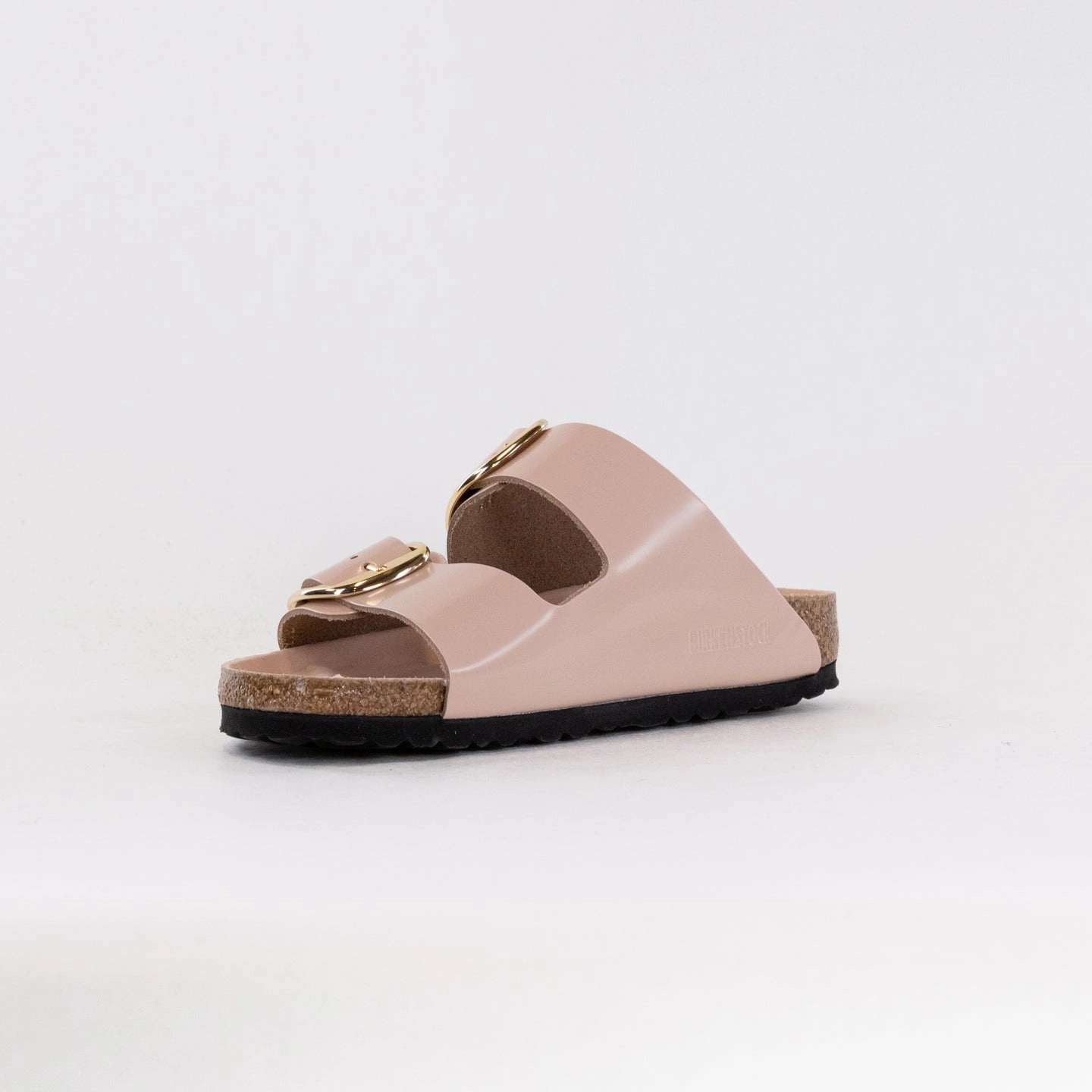 Suede Sandals Birkenstock Arizona Big Big Buckle (Women's) - High Shine New Beige