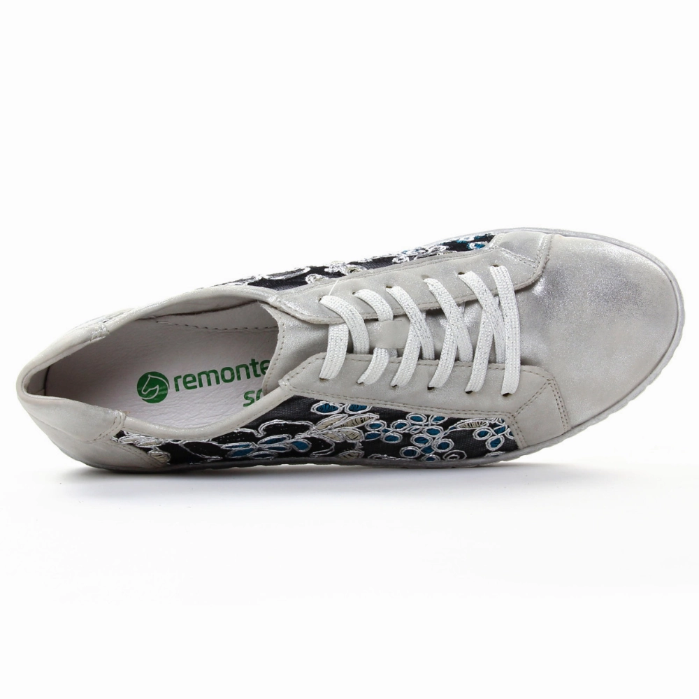 Remonte Kaja 04 Frost/Tuerkis Sneaker (Women's) Fashionable Best Walking