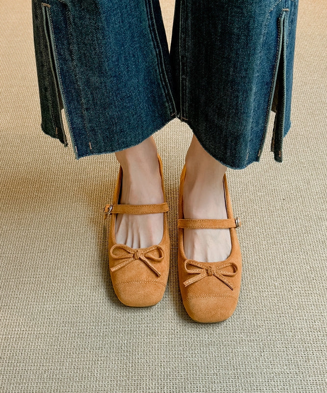 Suede Shoes Red Chunky Splicing New Buckle Bow Strap Blazer Low 77 Suede Premium Casual Shoes