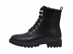 Dexter Rugged Lace up Boot Garret Combat Boots
