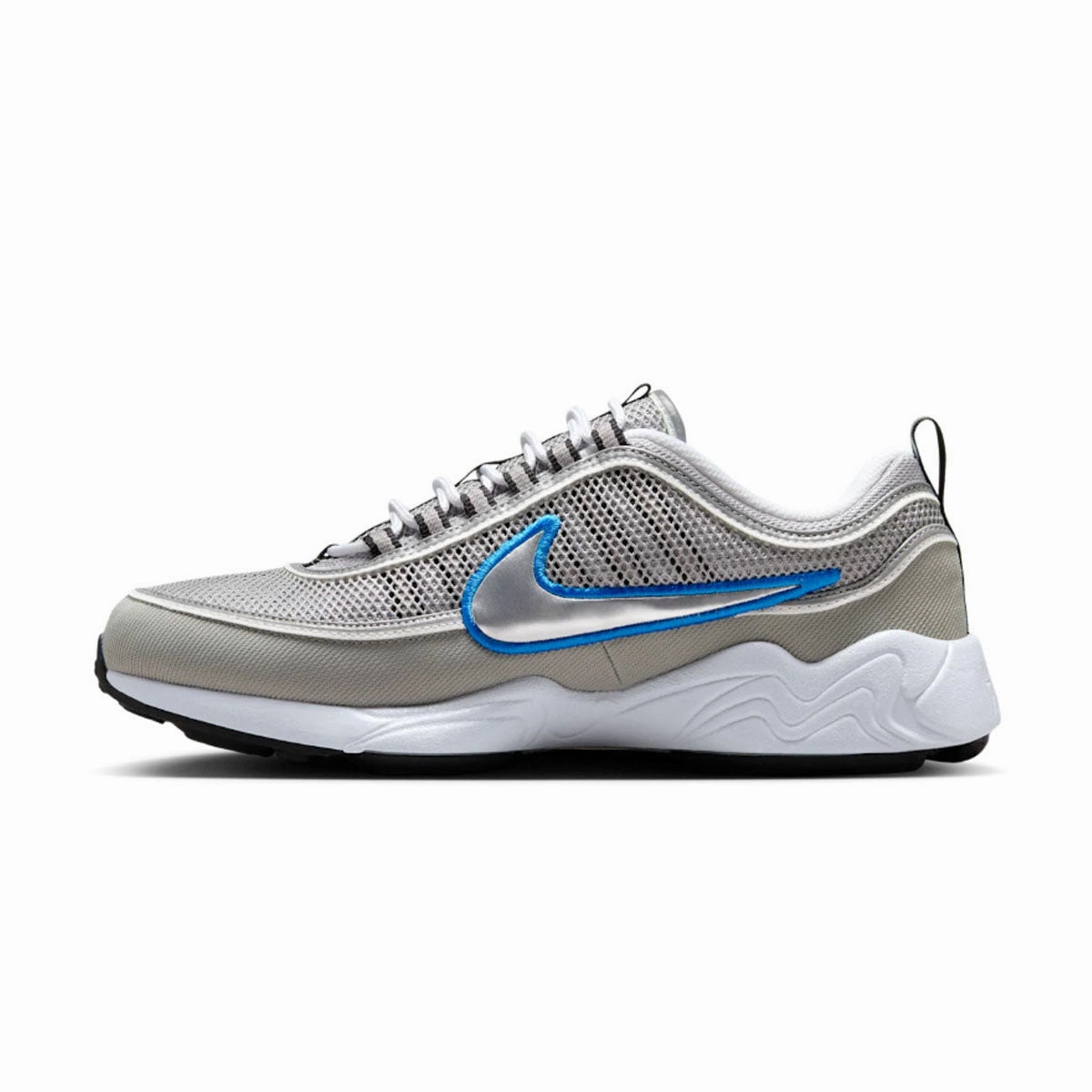 Air Zoom Spiridon SP 'Metallic Silver Signal Blue' Men's Bo Jackson Nike Shoes