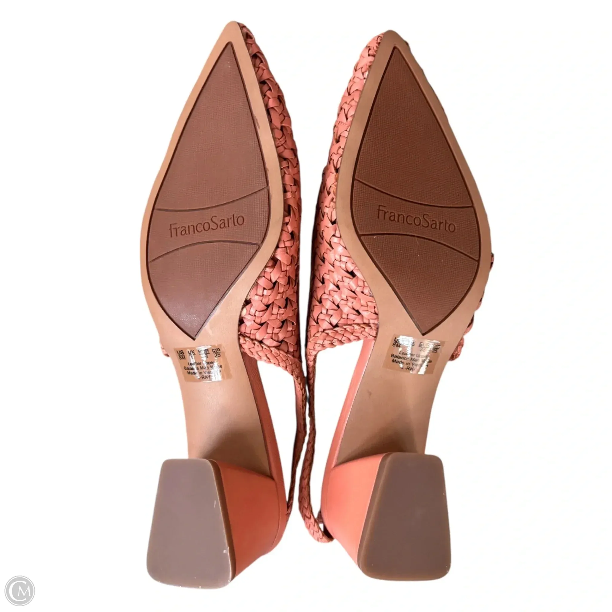 Shoes Heels Kitten By Franco Sarto In Pink, Size: 8 High Heels Tattoo