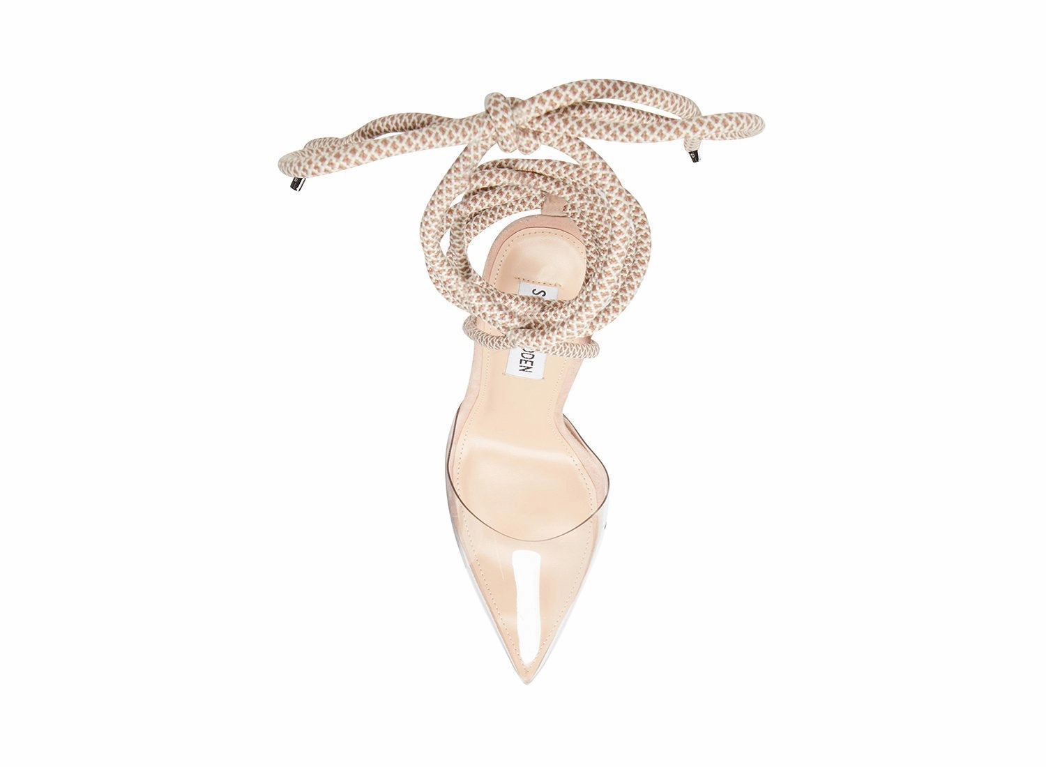 SAIGE CLEAR Block Heel High Heels