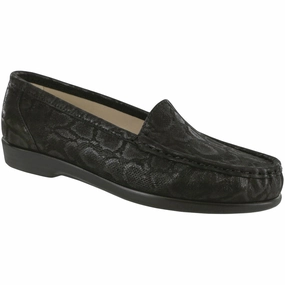 Popular Walking Shoe SAS Simplify Loafer Nero Snake (Women's)