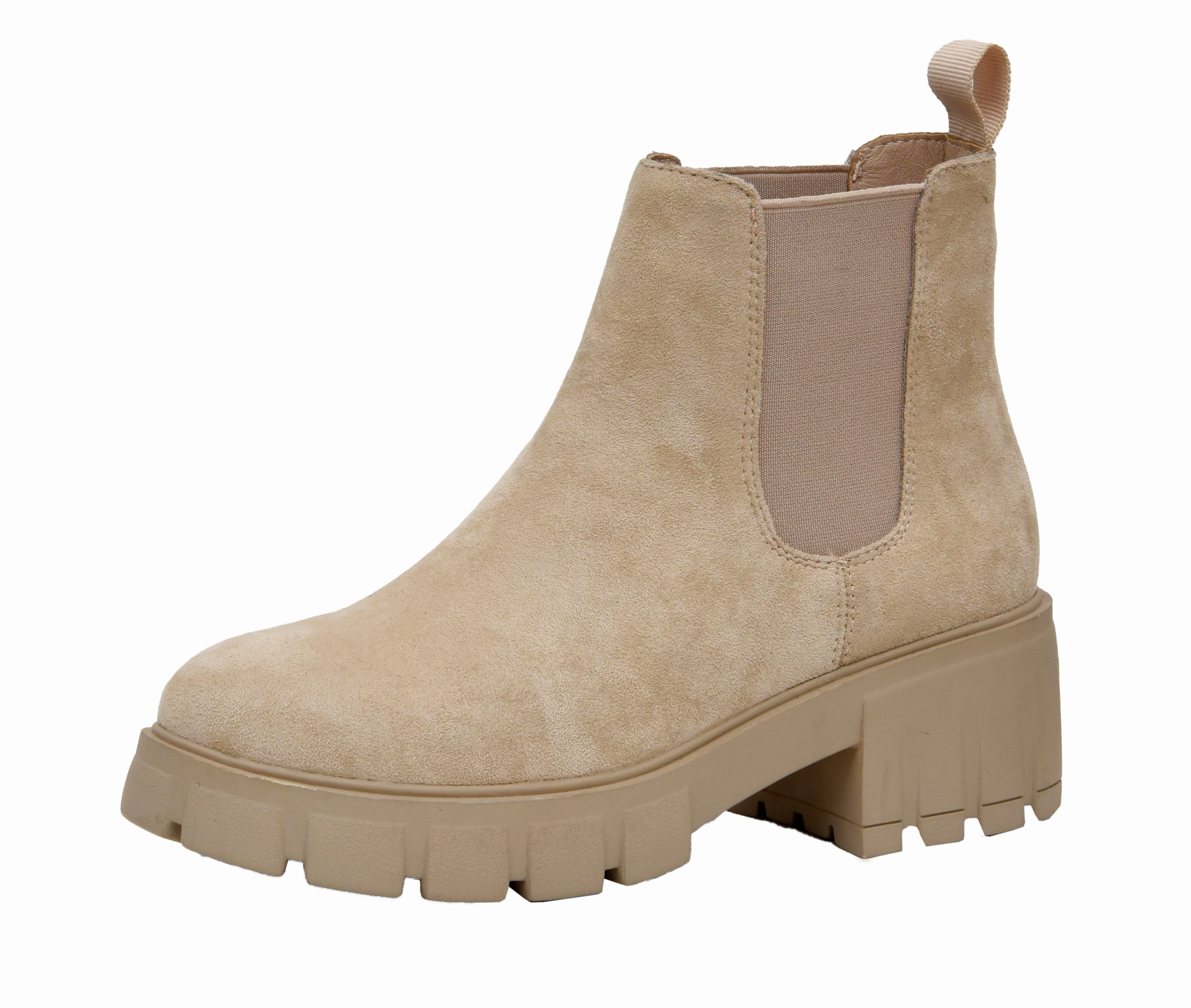 Sasha Lug Sole Chelsea Boot