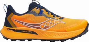 Saucony Peregrine 15 Mens Trail Running Shoes - Orange European Trail Shoes