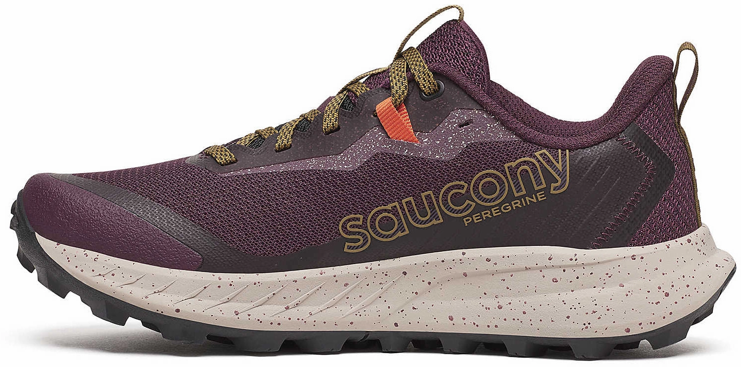 Saucony Peregrine 15 Womens Trail Running Shoes - Red Juniper Shoes