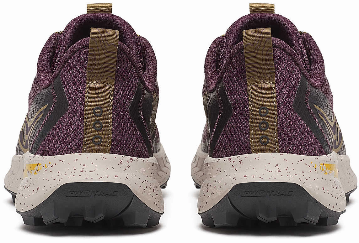 Saucony Peregrine 15 Womens Trail Running Shoes - Red Wide Trail Shoe