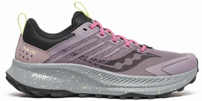 Hiking Shoes Or Trail Runners Saucony Ride TR2 Womens Trail Running Shoes - Purple