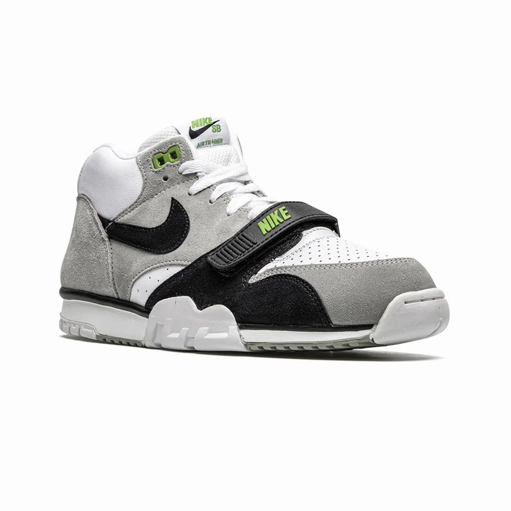 Fire Nike Shoes SB Air Trainer 1 'Chlorophyll' (2020)