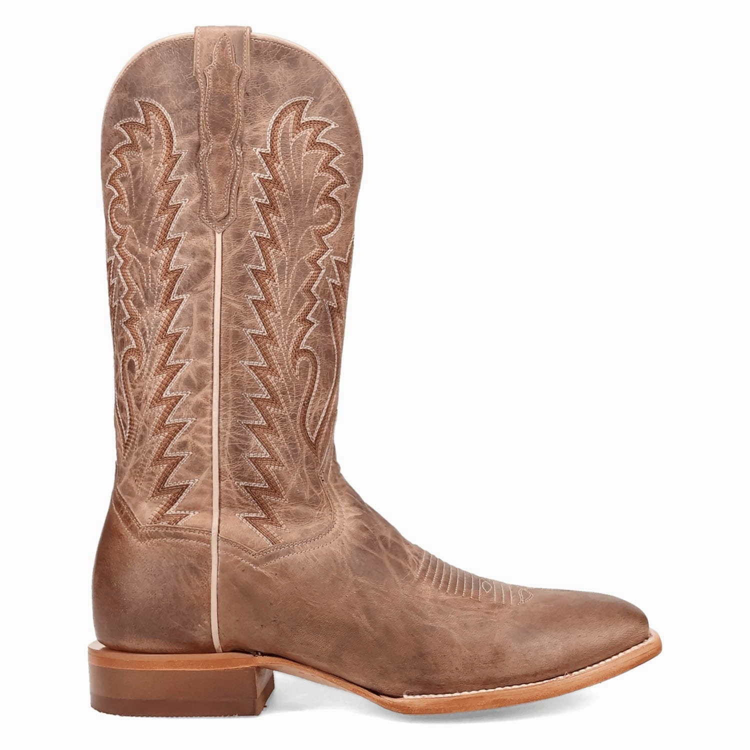 Best Western Boots Dan Post Mens Jerry Tan Leather Cowboy Boots
