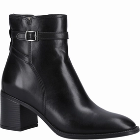 Black Caitlyn Ankle Boots Resident Evil Combat