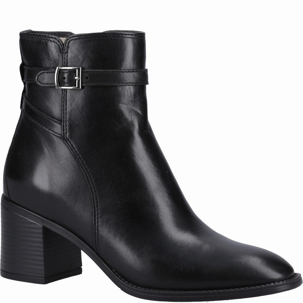 Ankle High Combat Boots Black Caitlyn Ankle Boots