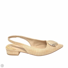 Shoes Heels Kitten By Antonio Melani In Beige, Size: 7 Platform High Heels With Ankle Strap