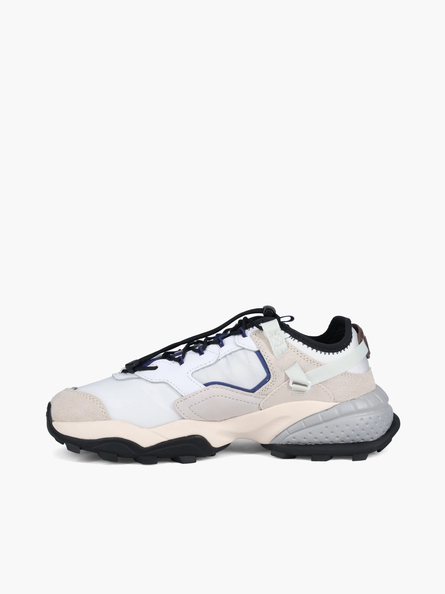 Loewe Flat Shoes L Guard Breaker 223 Wht Nvy leather