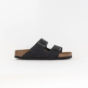 Birkenstock Arizona Soft Footbed (Unisex) - Black Oiled Leather & More