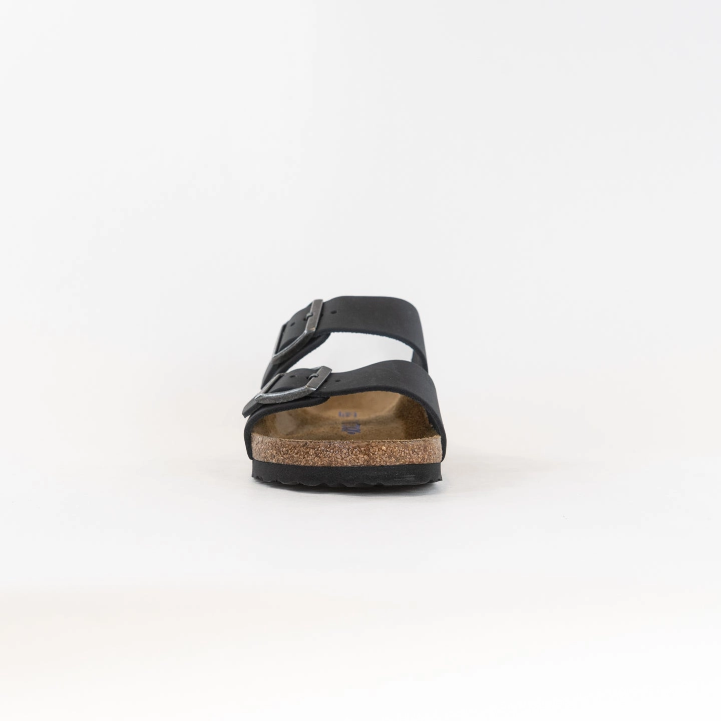 Birkenstock Arizona Soft Footbed (Unisex) - Black Oiled Leather Milano Rugged Sandals - Size 39