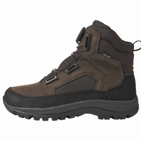 Keen Hiking Boots Targhee Iii SEELAND Enduro Dial Mid Boots - Men's - Dark Brown