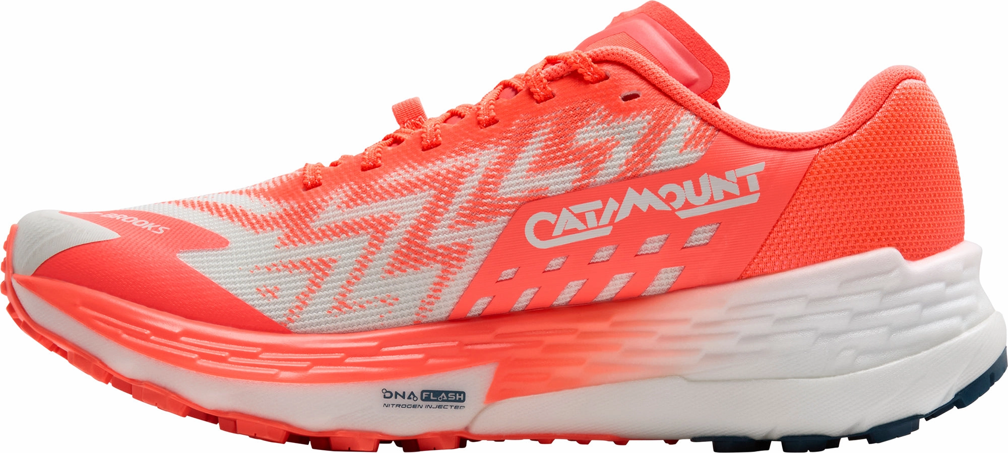 Brooks Catamount 4 Womens Trail Running Shoes - Orange Blissfeel Trail Shoe