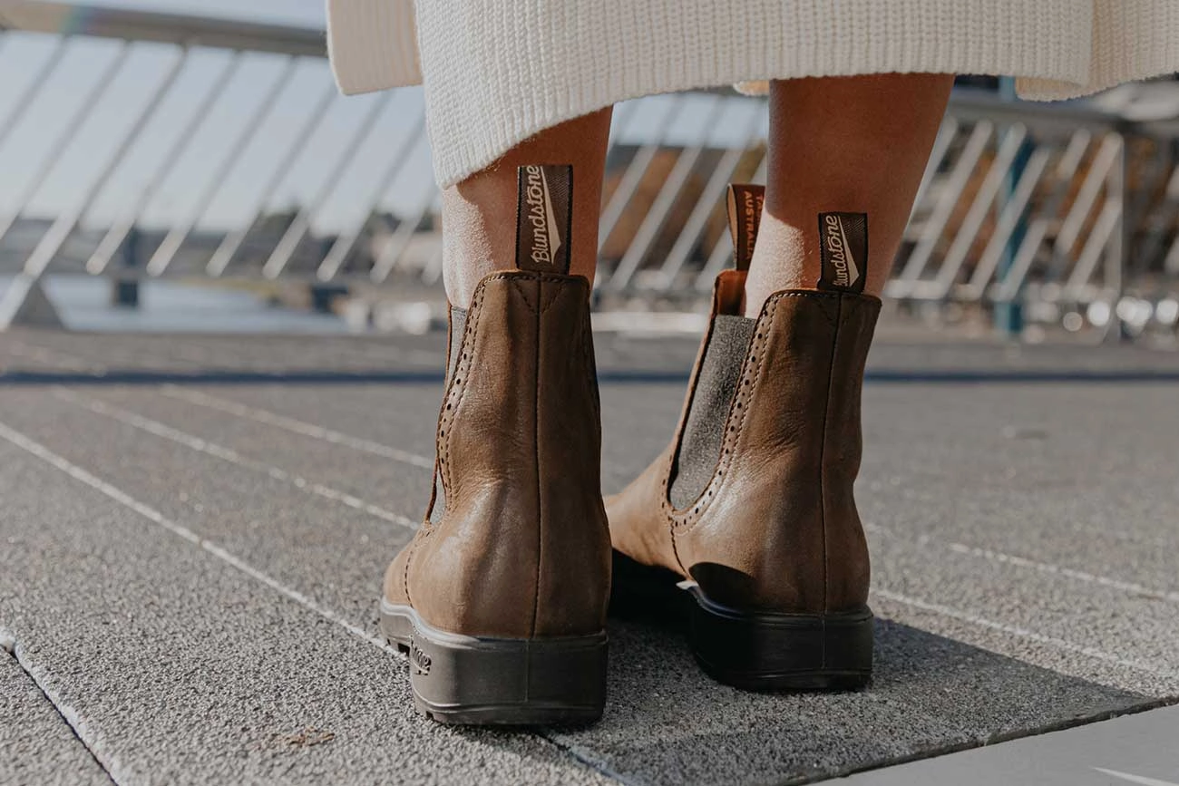 Blundstone #2151 Antique Brown Miu Miu Combat Boots