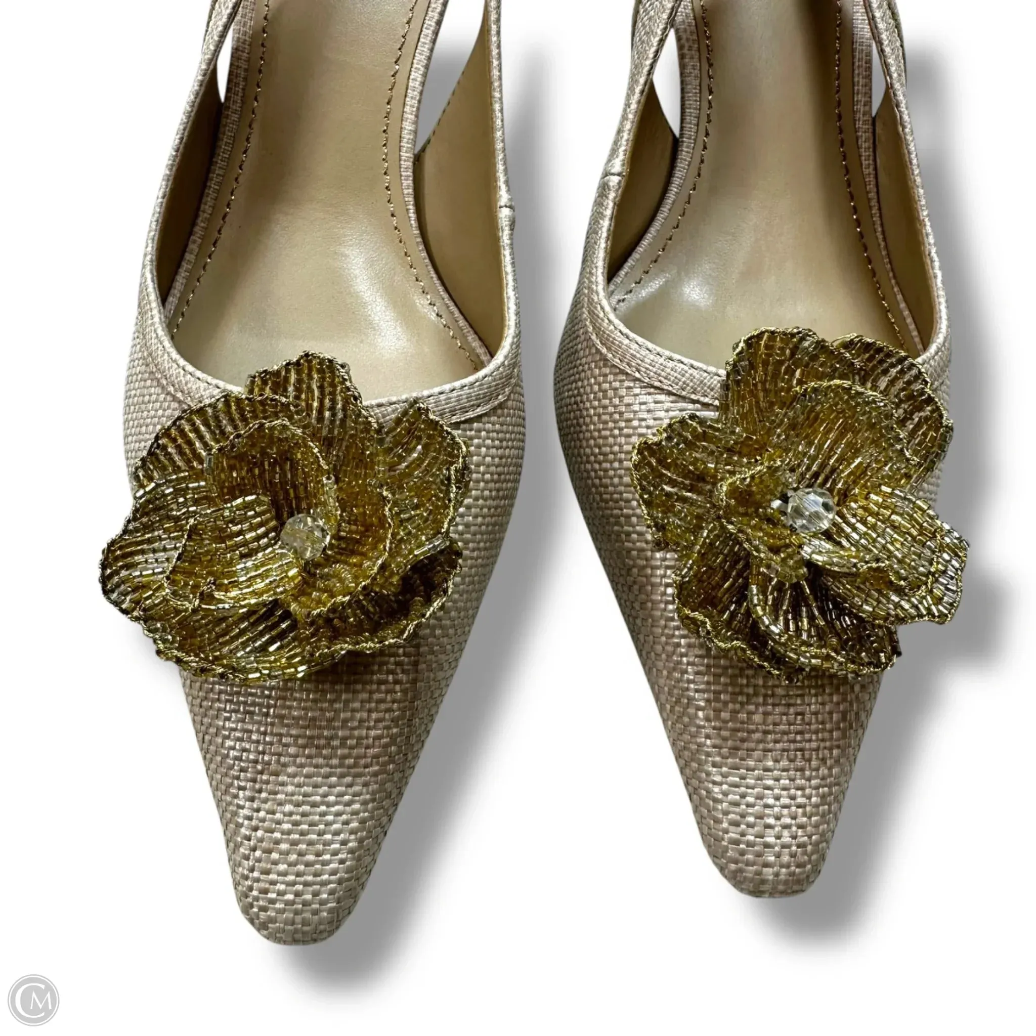 High Heels For Work Shoes Heels Kitten By Sam Edelman In Beige, Size: 7