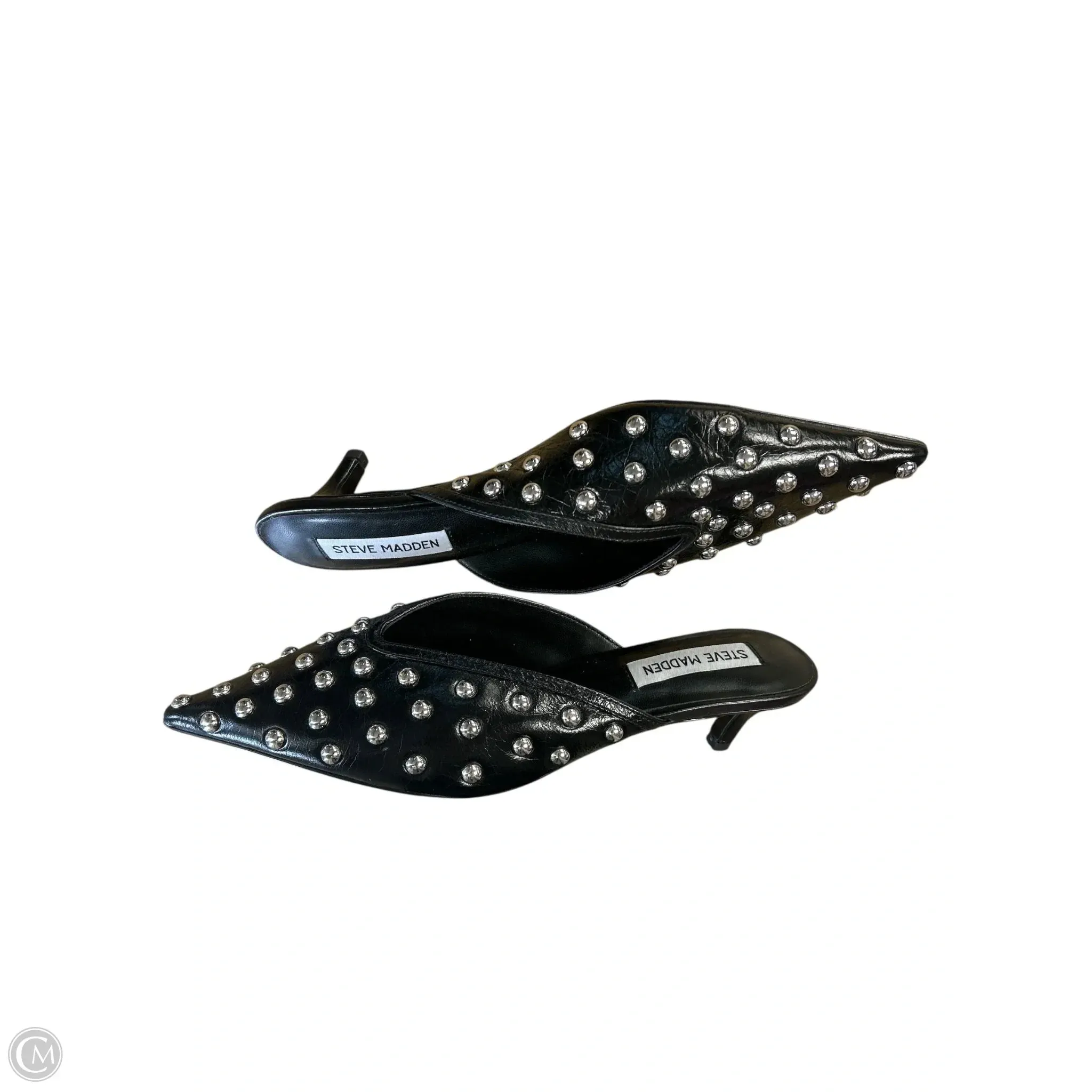 Shoes Heels Kitten By Steve Madden In Black, Size: 6.5 Extra High Heels