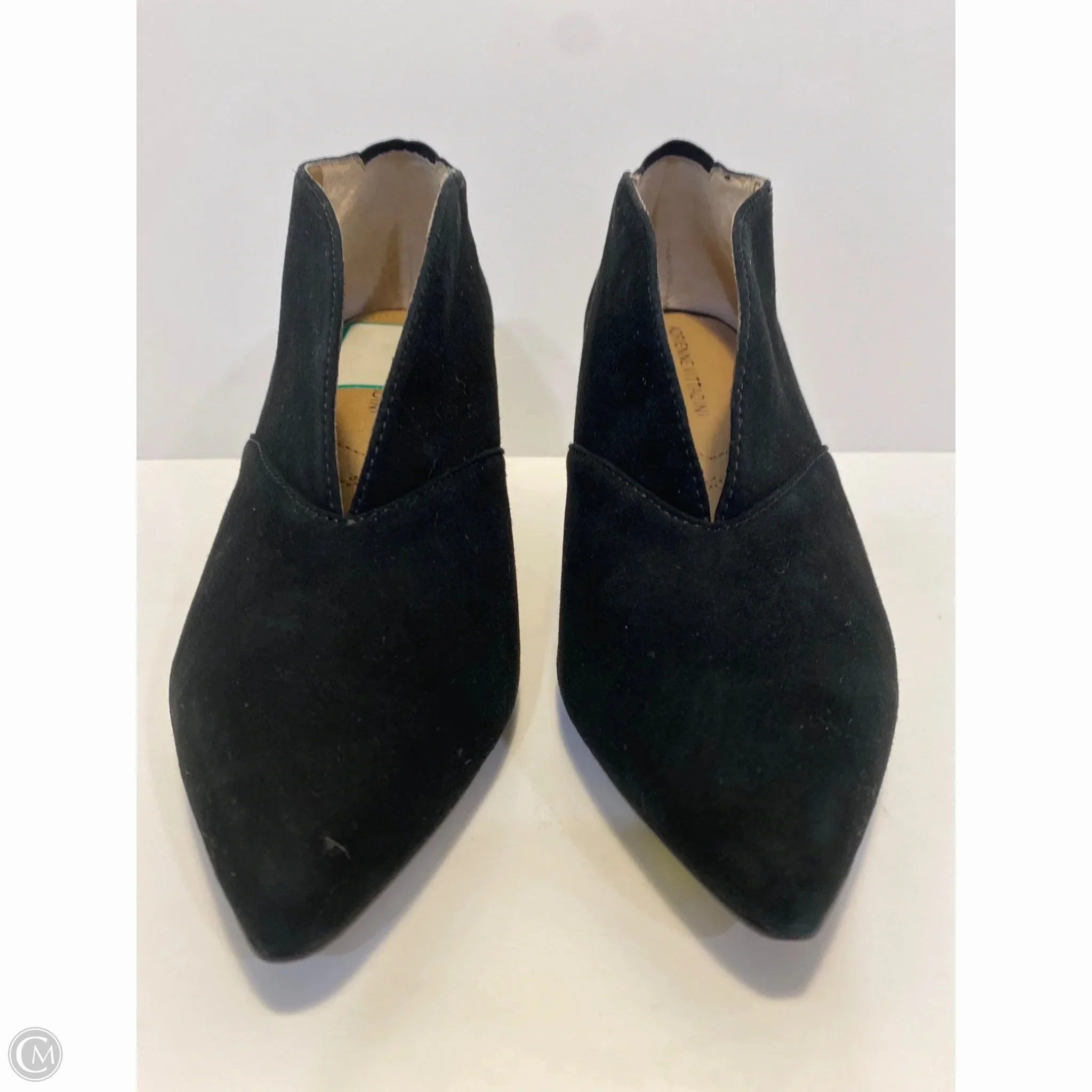 Shoes Heels Kitten By Adrienne Vittadini In Black, Size: 7.5 High Heels And Sandals