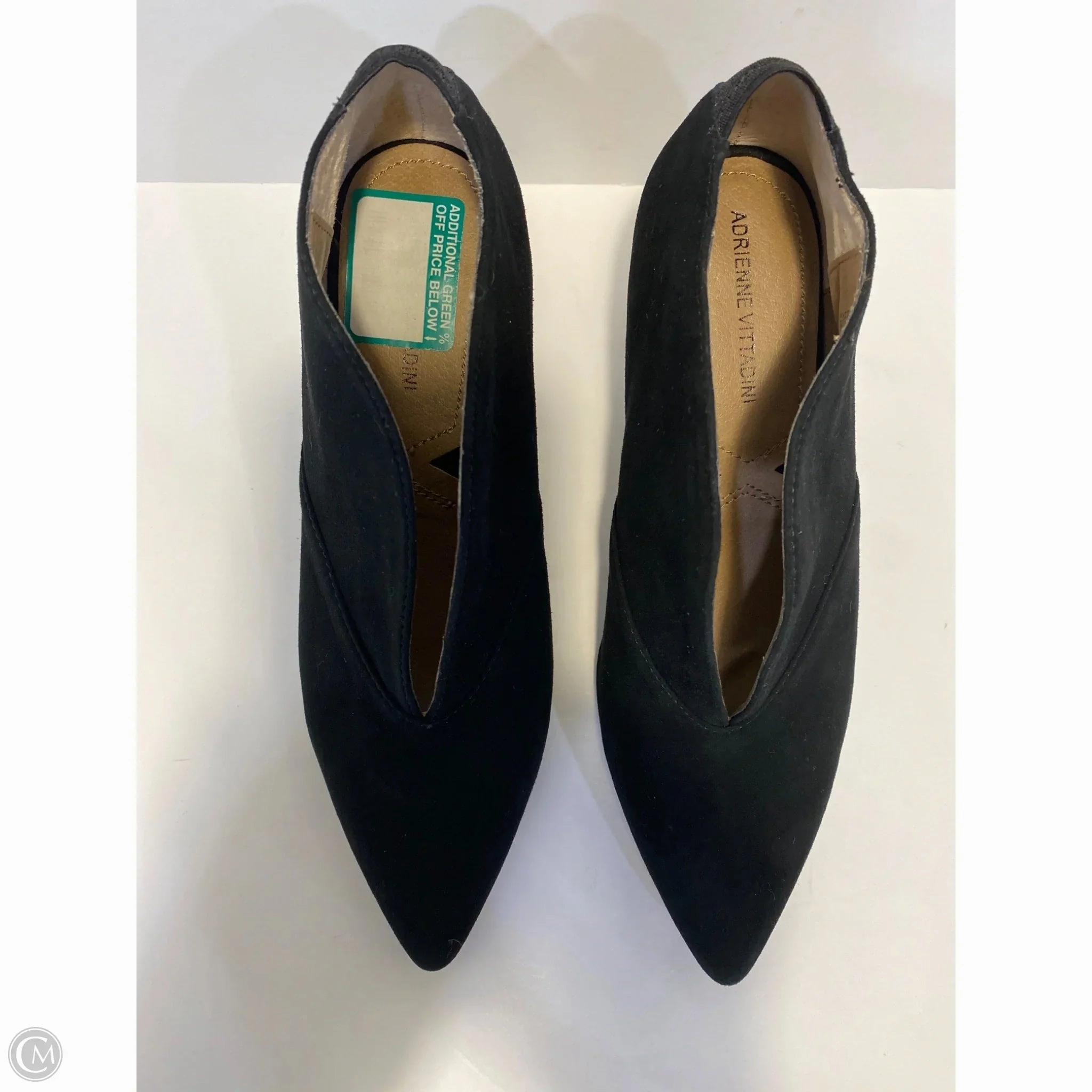 Shoes Heels Kitten By Adrienne Vittadini In Black, Size: 7.5 High Heel Platforms