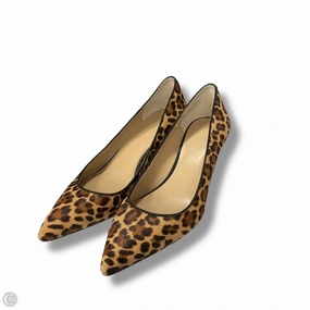 Shoes Heels Kitten By Ann Taylor In Animal Print, Size: 10 90's High Heels