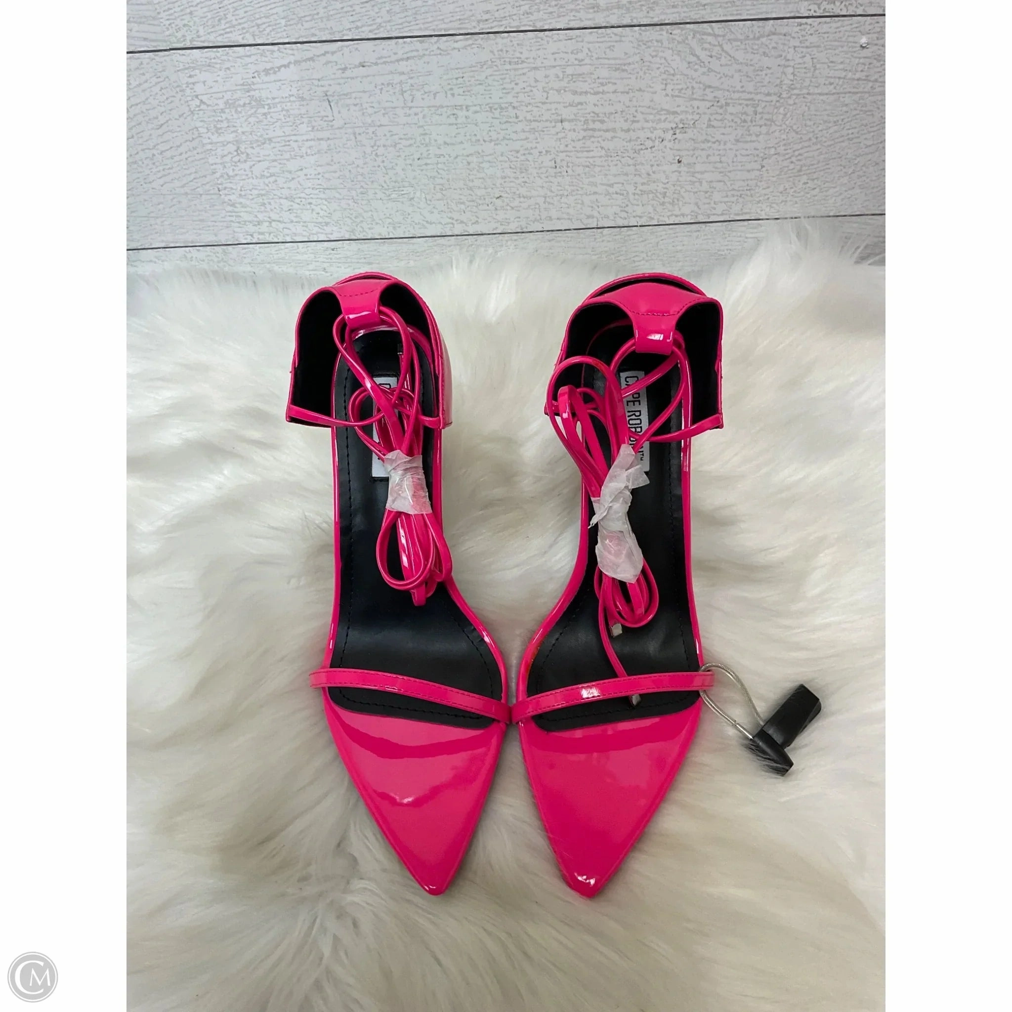 Steelers Heel Shoes Shoes Heels Kitten By Cape Robbin In Pink, Size: 9