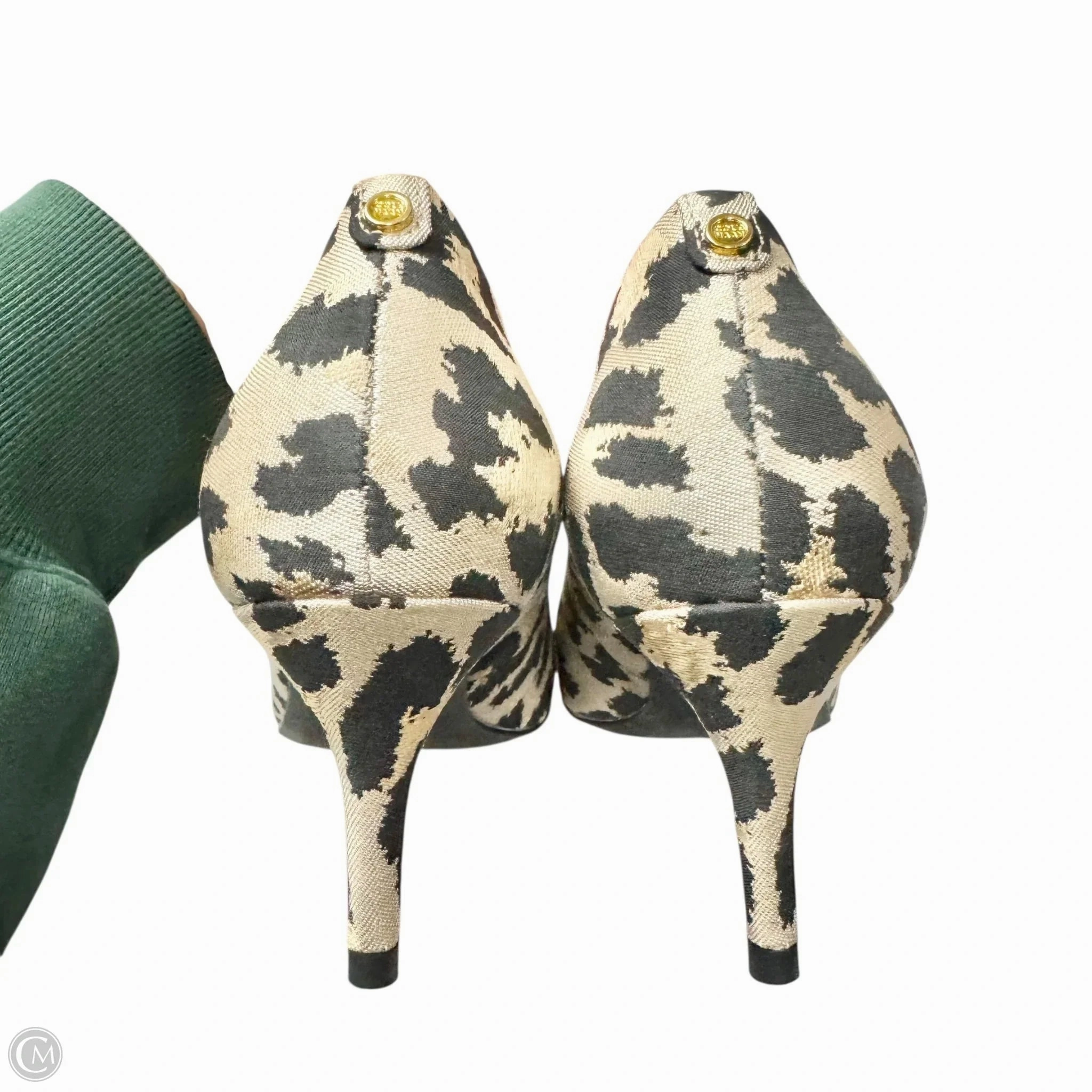 Shoes Heels Kitten By Cole-haan In Leopard Print, Size: 7 Size High Heels