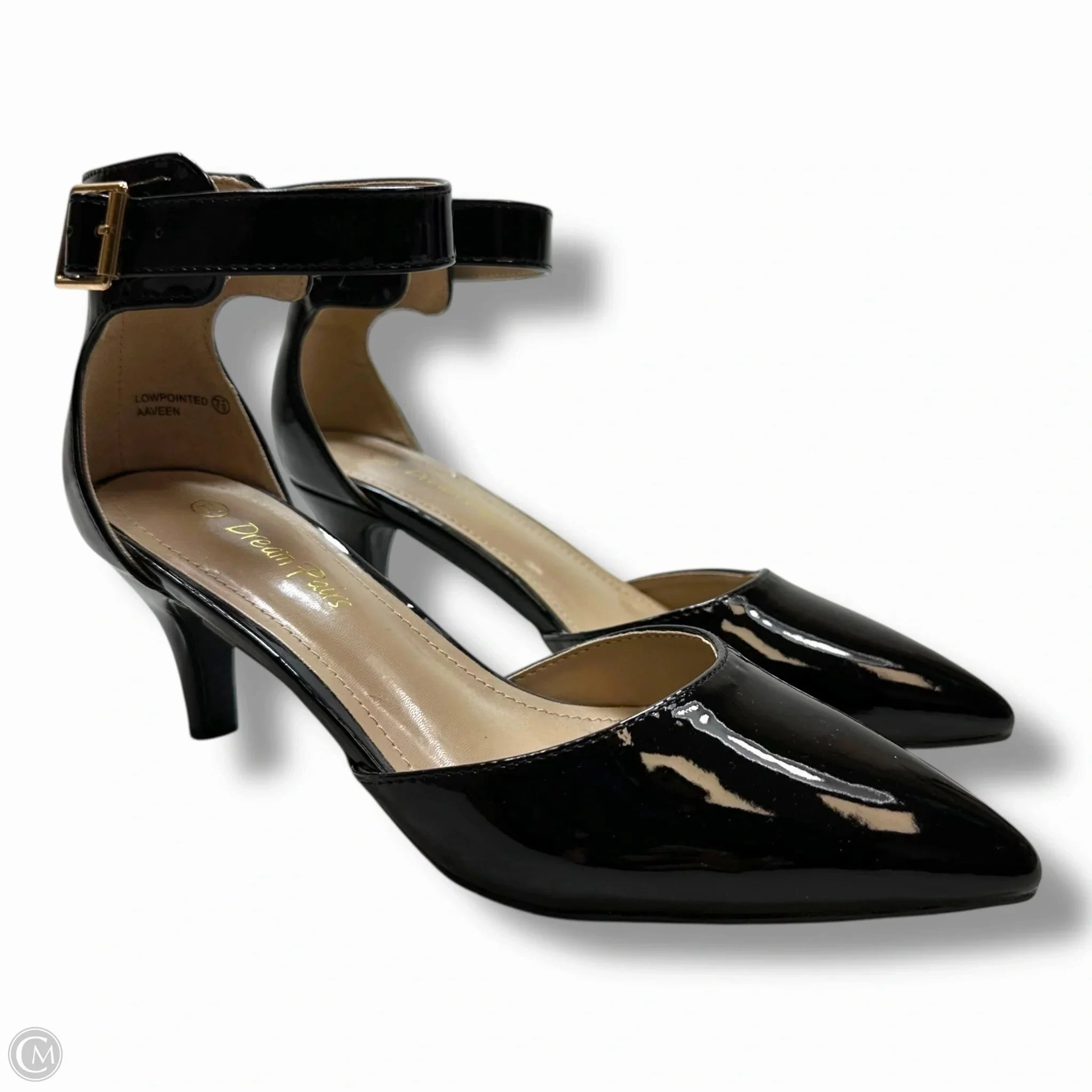 Shoes Heels Kitten By Dream Pairs In Black, Size: 7.5 Heeled Thigh Boots